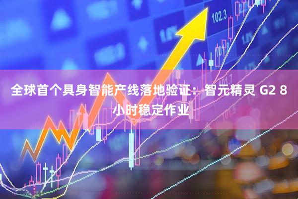 全球首个具身智能产线落地验证：智元精灵 G2 8 小时稳定作业