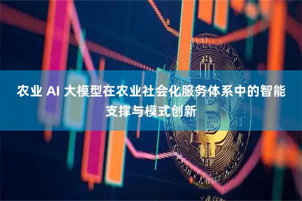 农业 AI 大模型在农业社会化服务体系中的智能支撑与模式创新